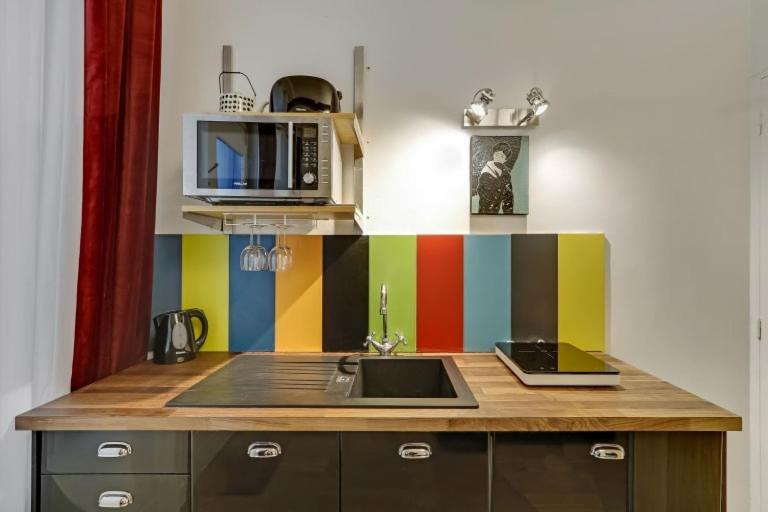 A Sweet Studio In Montparnasse - Boulevard Du Montparnasse Paris Exterior photo